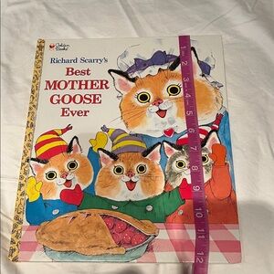 Richard Scarry's Best Mother Goose Ever (Giant Little Golden Book) - 1992.